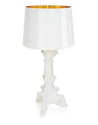 Bourgie painted white Kartell